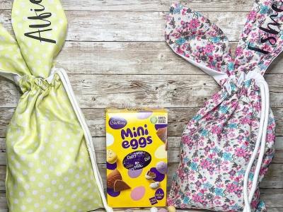 Personalised Easter Egg Hunt bags